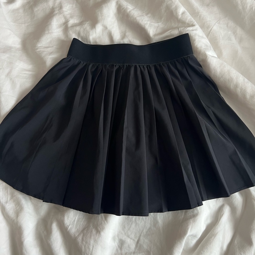 Garage Black Tennis Skirt